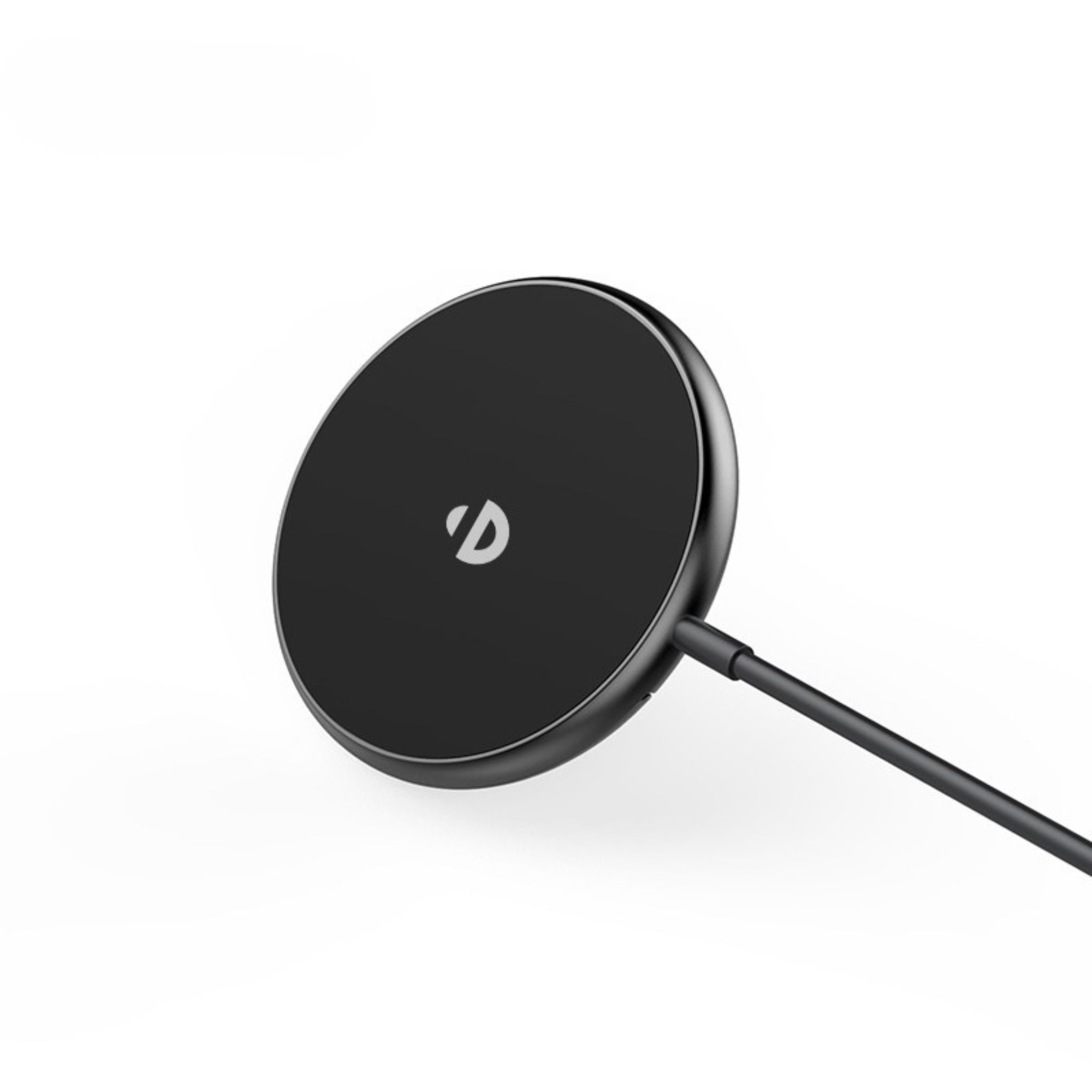Incarcator wireless Choetech T697-F, magnetic, 15W, suport masa, negru