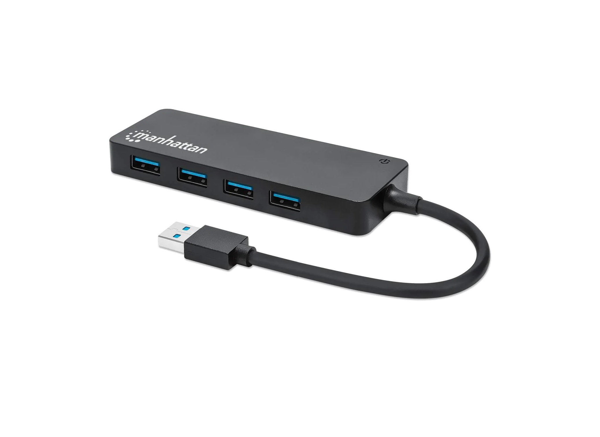 HUB USB cu 4 porturi USB 3.2 Gen1 Manhattan 164900, 5Gbps