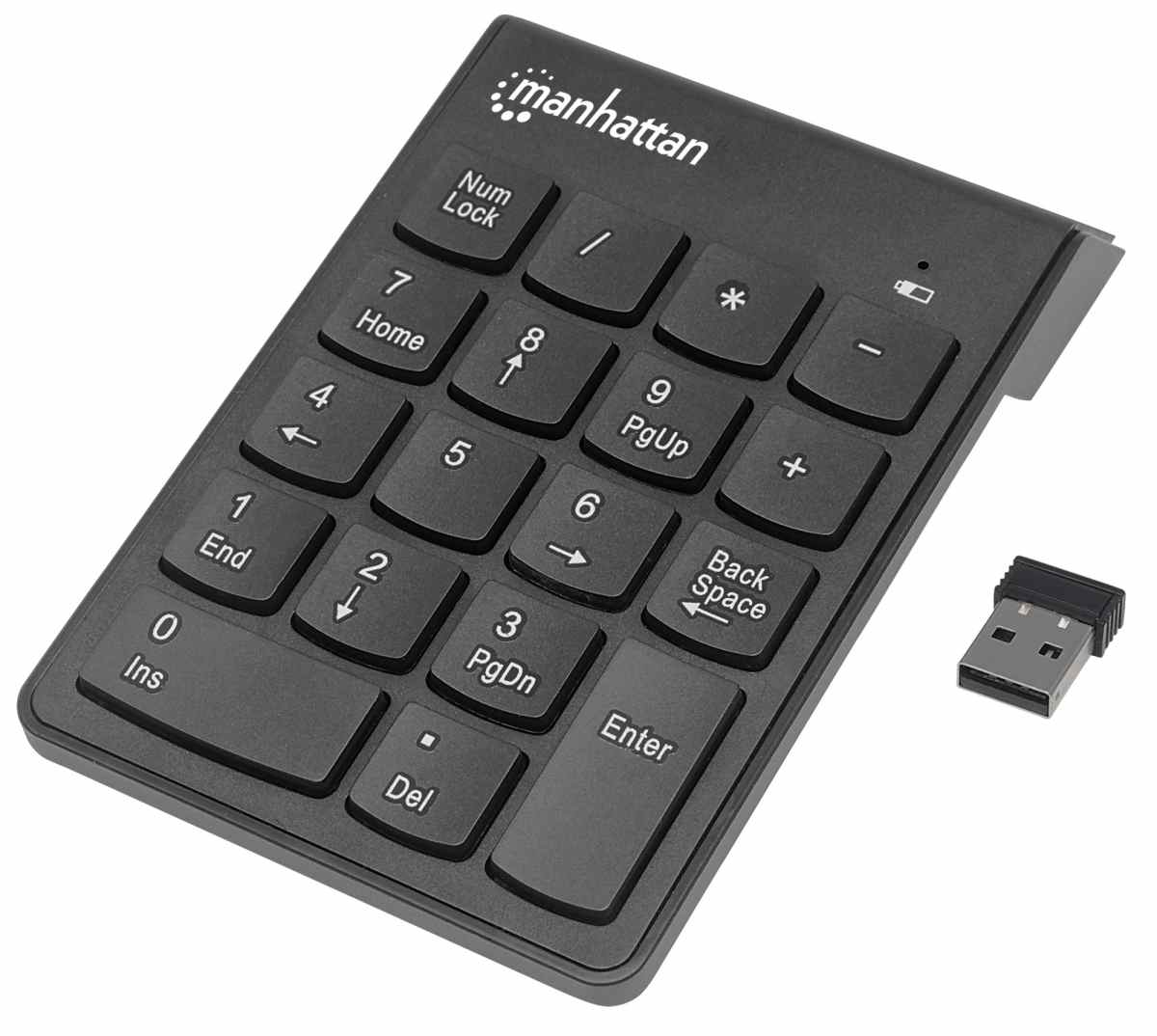 Tastatura numerica wireless, 18 taste, 178846 Manhattan