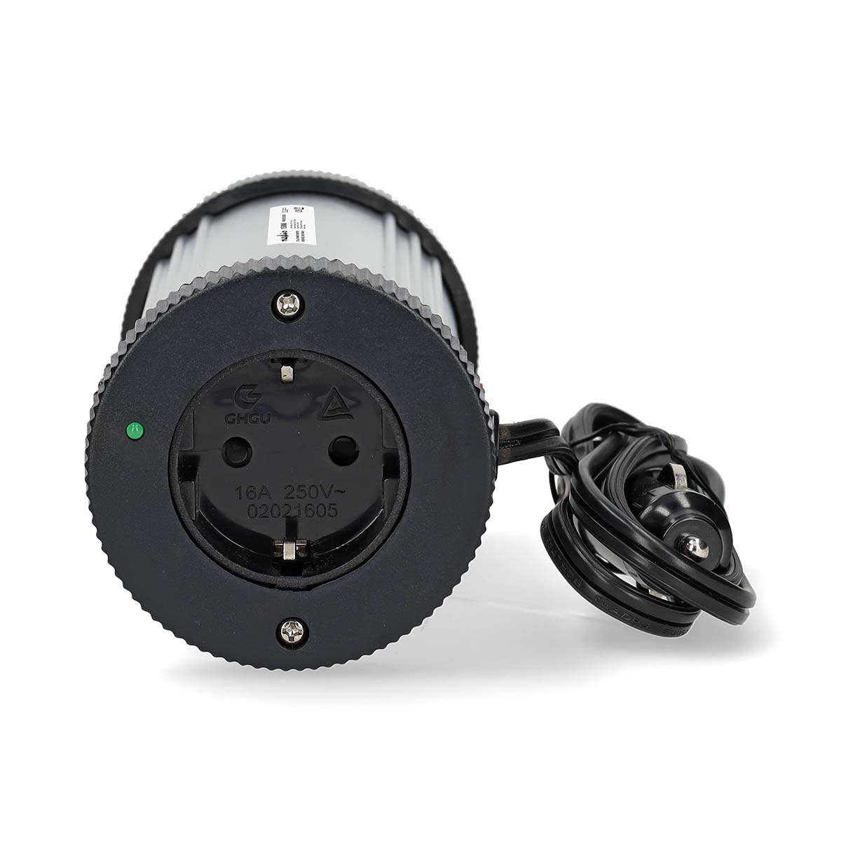 Invertor tensiune cu unda sinusoidala modificata Nedis, 12V DC - 230V AC, 300W, 1x priza, 1x USB-A