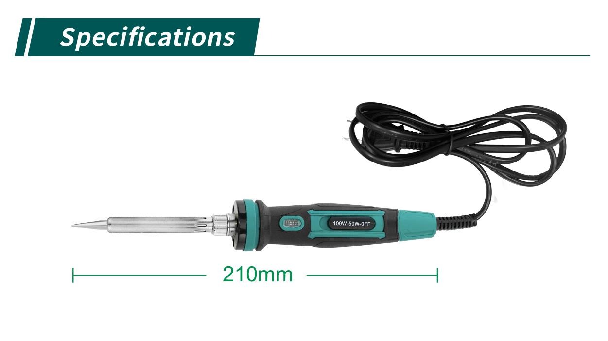 Ciocan de lipit, putere selectabila, 50W-100W, Pro'sKit SI-139NB