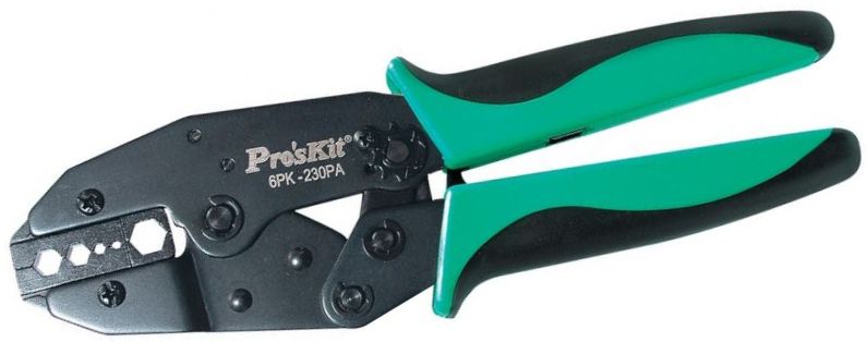 Cleste pentru sertizat mufe pentru cablu coaxial Pro's Kit