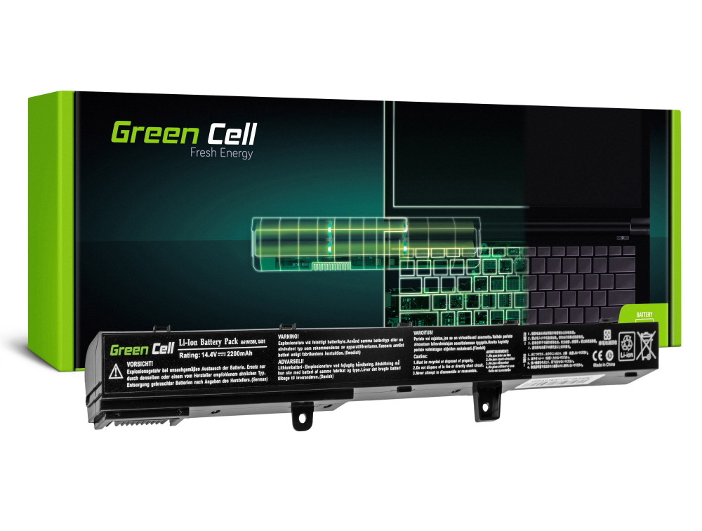 Baterie Laptop Asus X551 X551C X551CA X551M X551MA X551MAV F551, 2200mAh, AS75 Green Cell