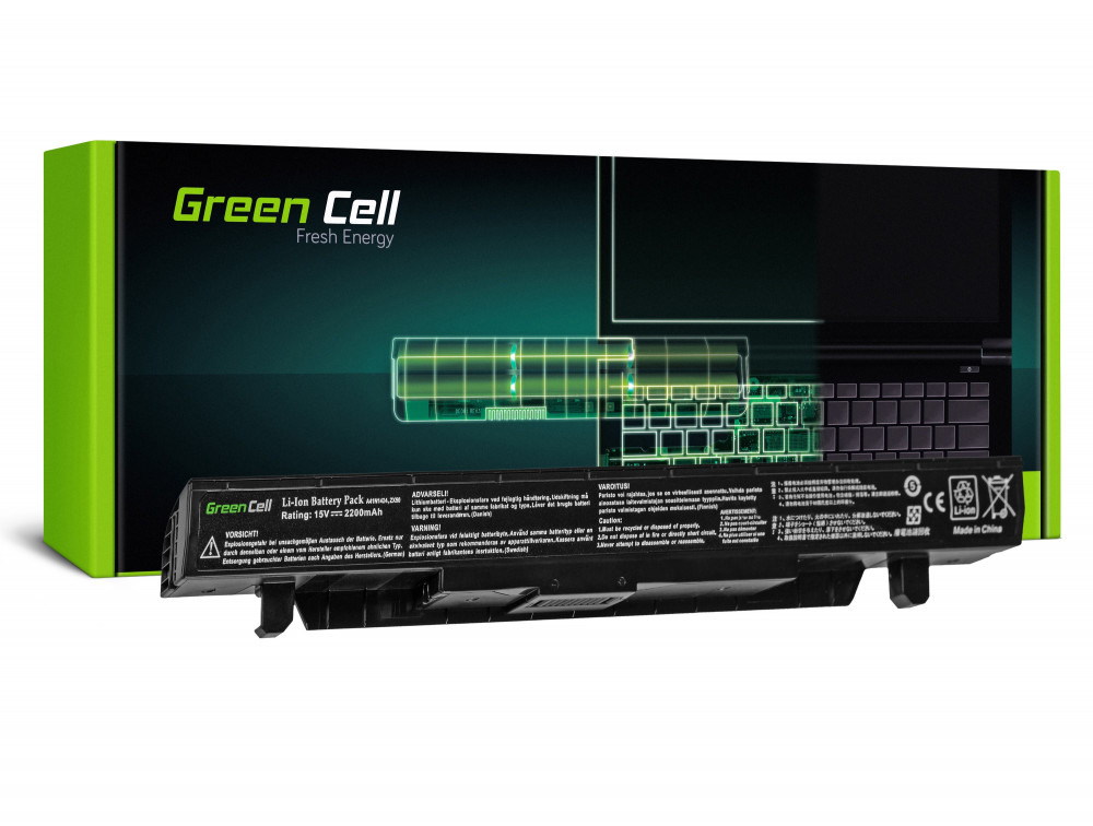 Baterie Laptop Asus GL552 GL552J GL552JX GL552V GL552VW GL552VX ZX50, 2200mAh, AS84 Green Cell