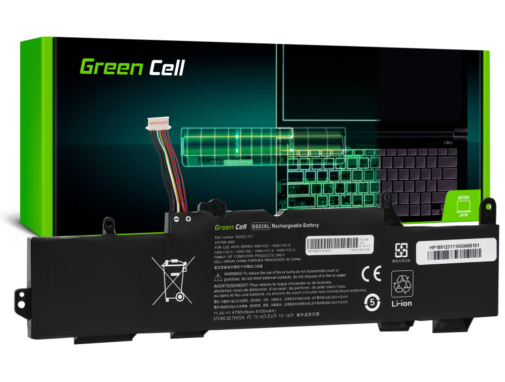 Baterie Laptop HP EliteBook 735 G5 G6 745 G5 G6 830 G5 G6 836 G5 840 G5 G6 846, 4100mAh, HP189 Green Cell