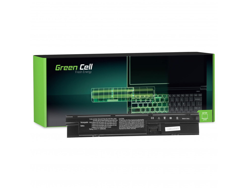 Baterie Laptop HP ProBook 440 445 450 470 G0 G1 470 G2, 4400mAh, HP77 Green Cell