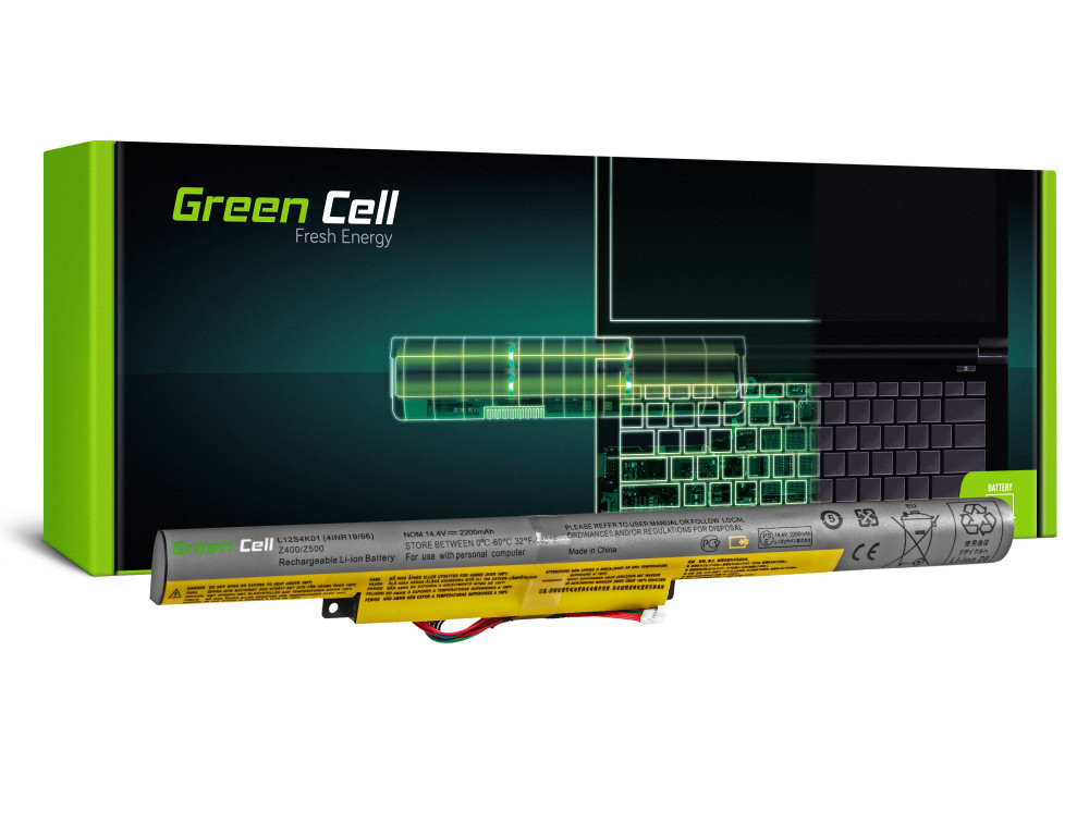 Baterie Laptop Lenovo IdeaPad P500 Z510 P400 TOUCH P500 Z400 Z510, 2200mAh, LE54 Green Cell