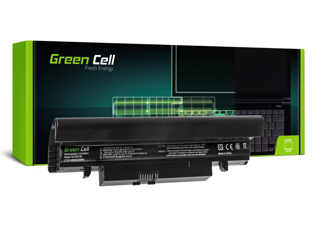 Baterie Laptop Samsung N100 N102 N145 N148 N150 N210, 4400mAh, SA06 Green Cell