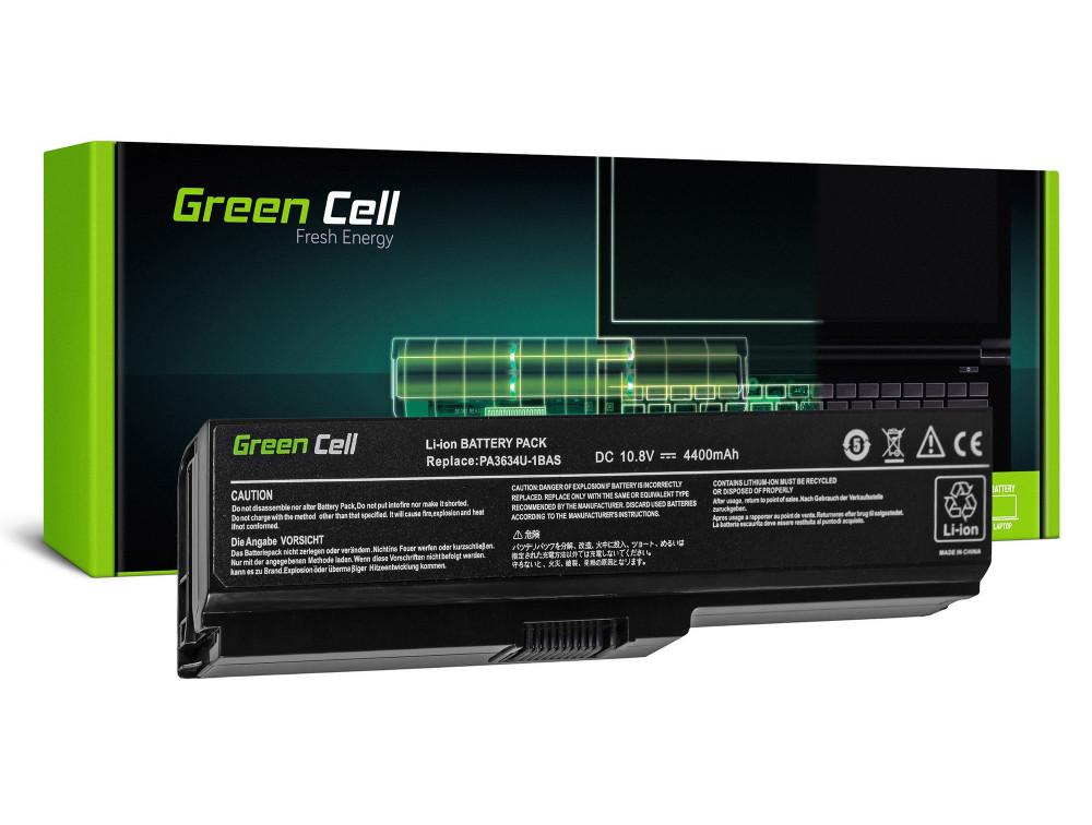 Baterie Laptop Toshiba Satellite C650 C650D C660 C660D, 4400mAh, TS03 Green Cell