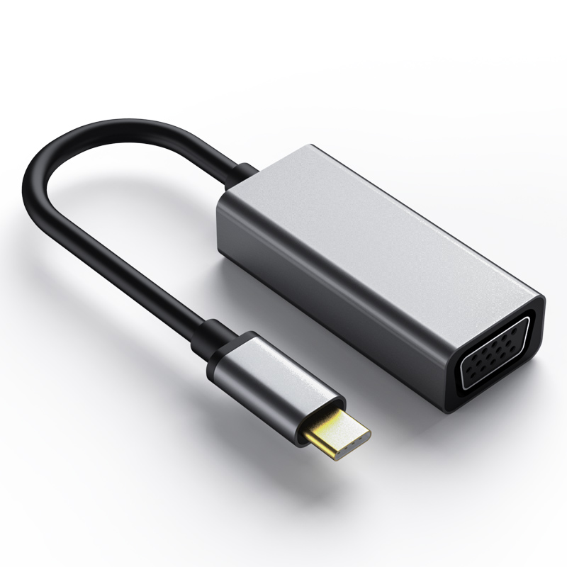 Adaptor USB-C 3.1 la VGA 1080p 60Hz, WELL
