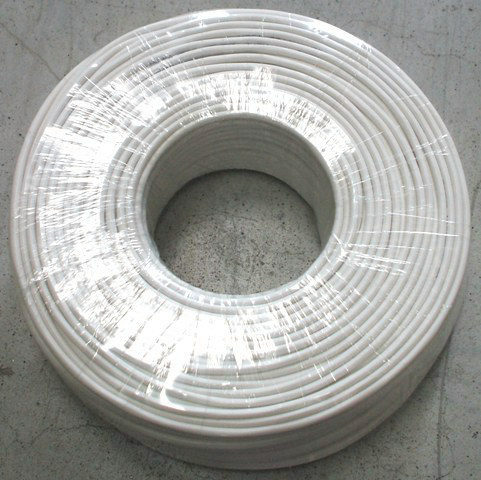 Cablu alarma ecranat 4 X 0.22, CCA, rola 100m, Chrome