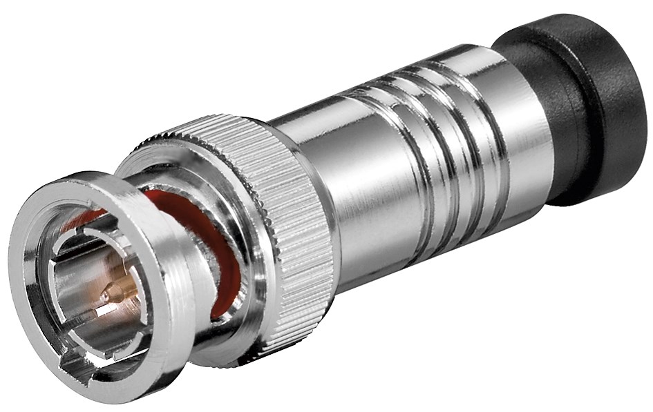 Conector BNC cu compresie Well, set 100 buc