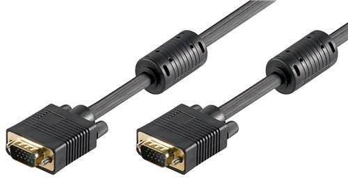 Cablu monitor VGA tata - VGA tata, SVGA, 10m, Goobay
