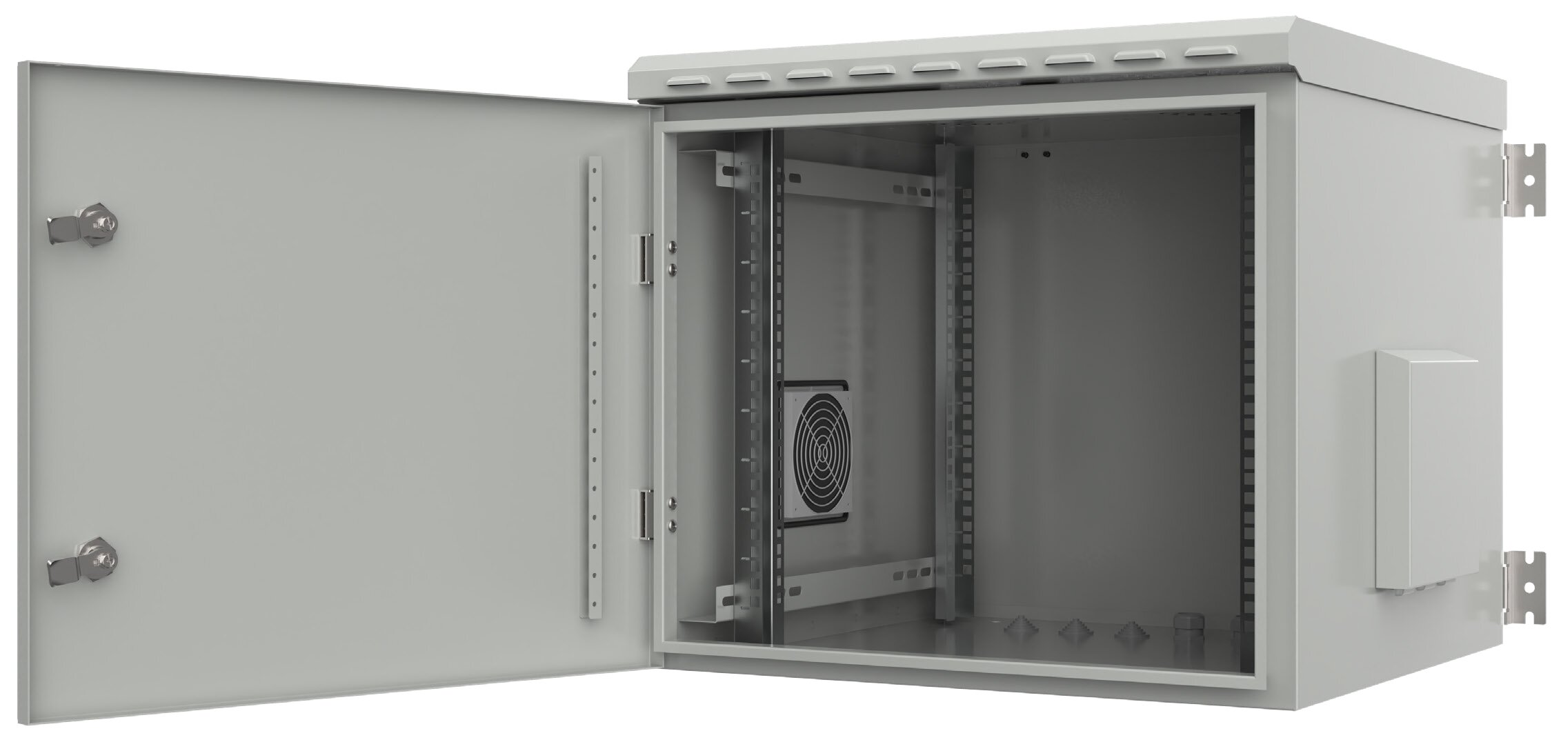 Dulap rack perete 19" 7U IP55 600x454x600mm alb Mirsan MR.IP55W07U60.03