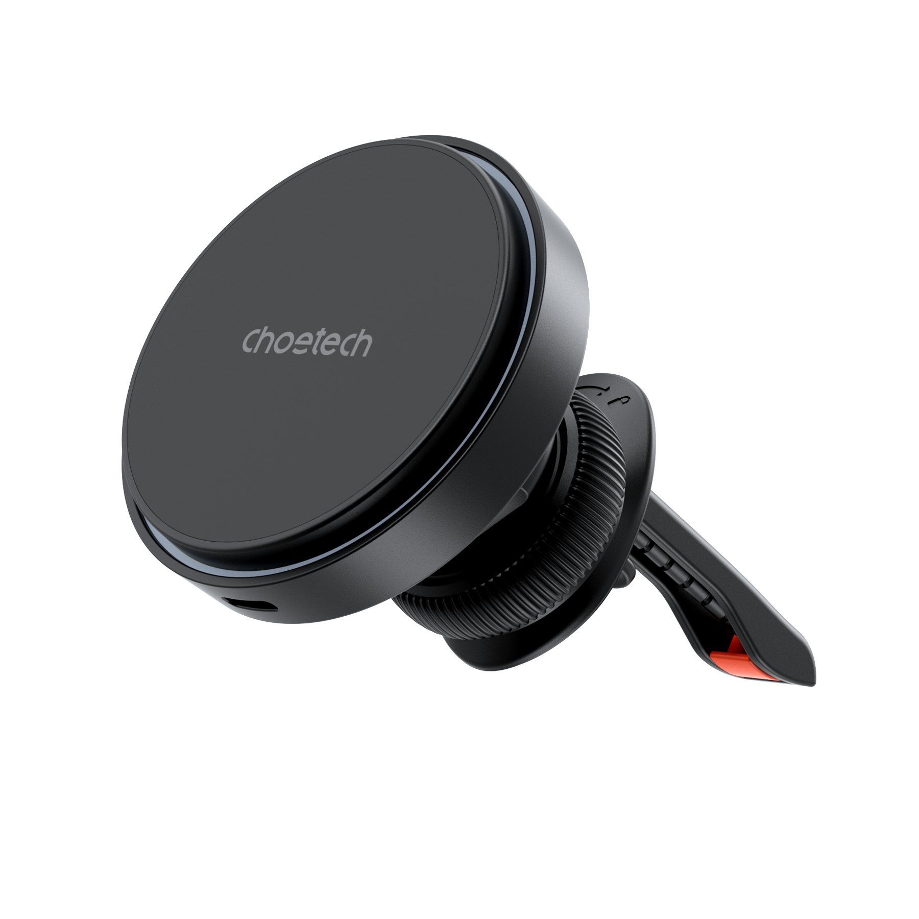 Suport auto cu încărcător auto wireless magnetic Choetech T205-F 15W