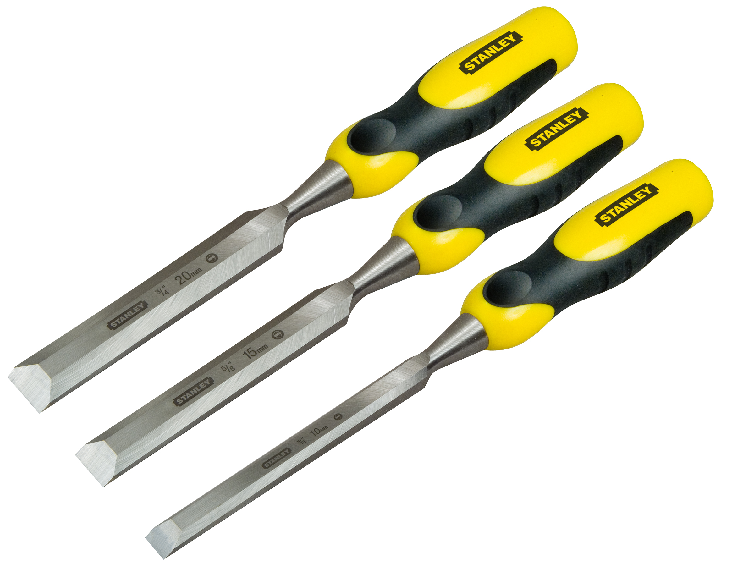 Set de 3 dalti pentru lemn DynaGrip 10/15/20 mm 2-16-887 Stanley