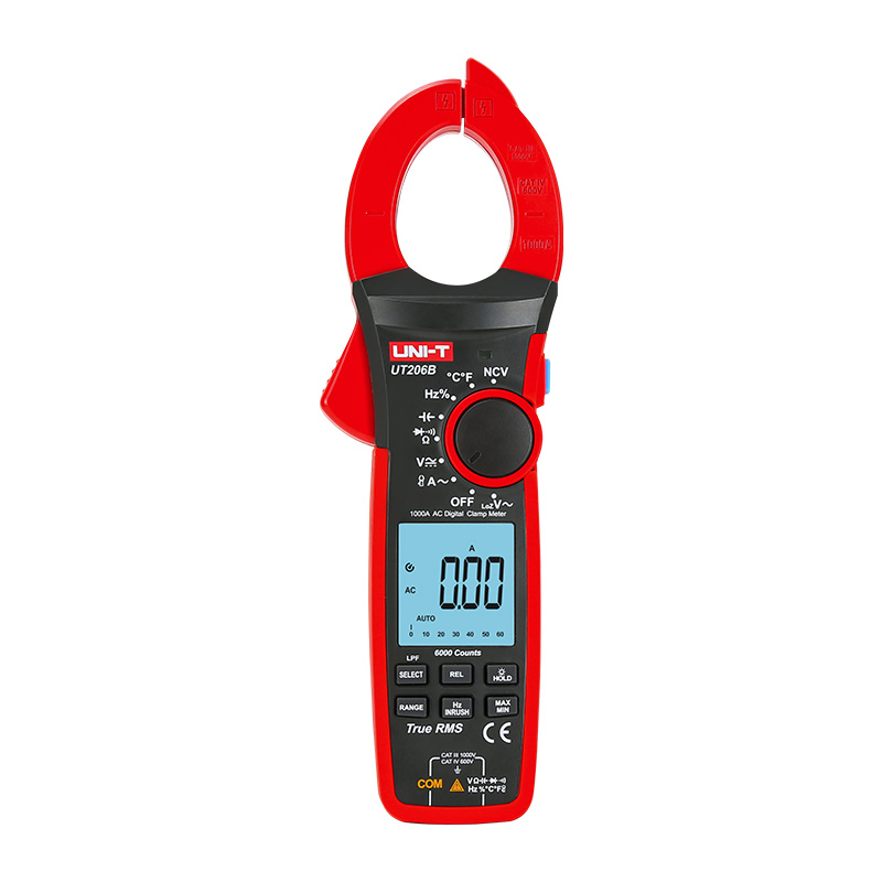 Clampmetru (clește ampermetric) digital UT206B UNI-T