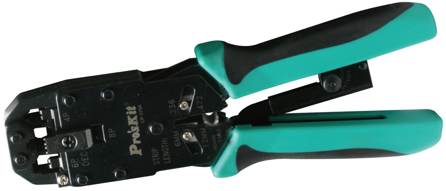 Clește profesional de sertizare modular RJ9/RJ11/RJ45 Pro'sKit