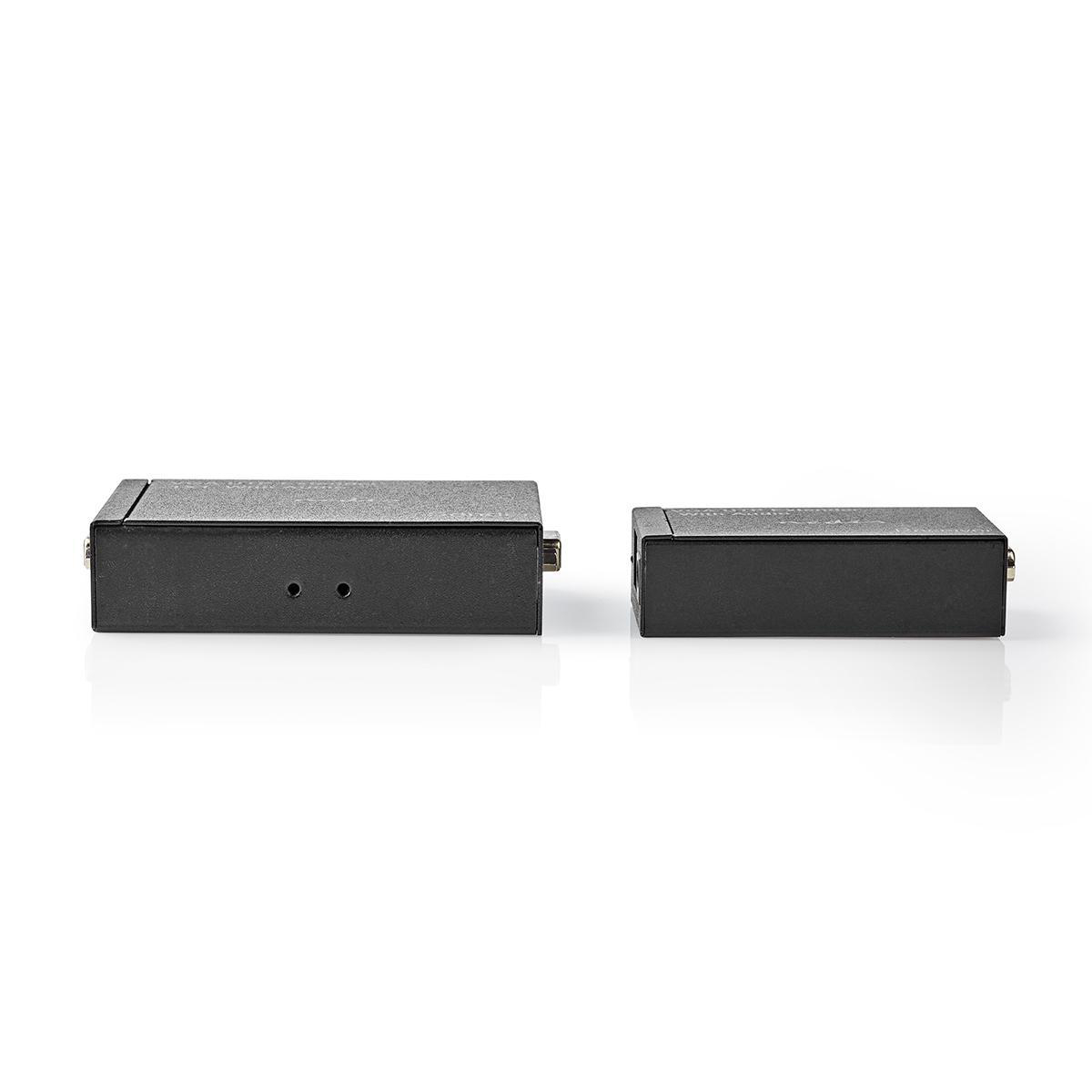 Prelungitor VGA + audio prin cablu UTP Nedis