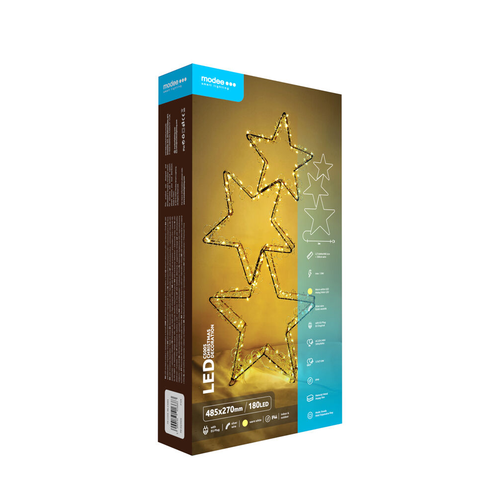 Decoratiune LED de Craciun, cu adaptor C5005 IP44, Modee
