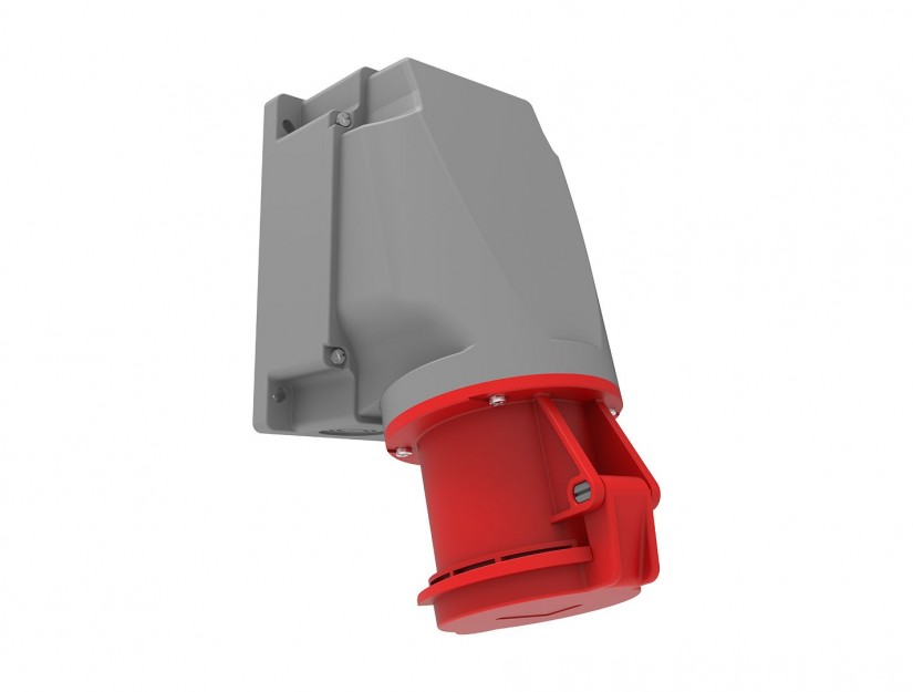 Priză industriala Bemis BC1-4504-2535 3P+E, 63A, 380V, aparenta, unghi 90°, IP44