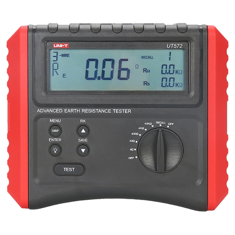 Tester rezistență împământare, panouri fotovoltaice, UT572 UNI-T