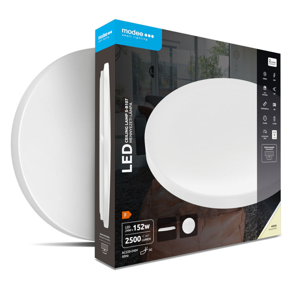 Plafoniera LED 24W 330mm 4000K 2500lm, Modee