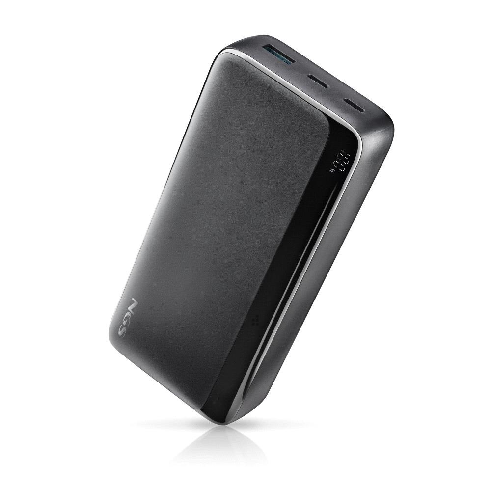 Acumulator extern powerbank NGS QUIZ 20, PD 22.5W, 20000 mAh, negru