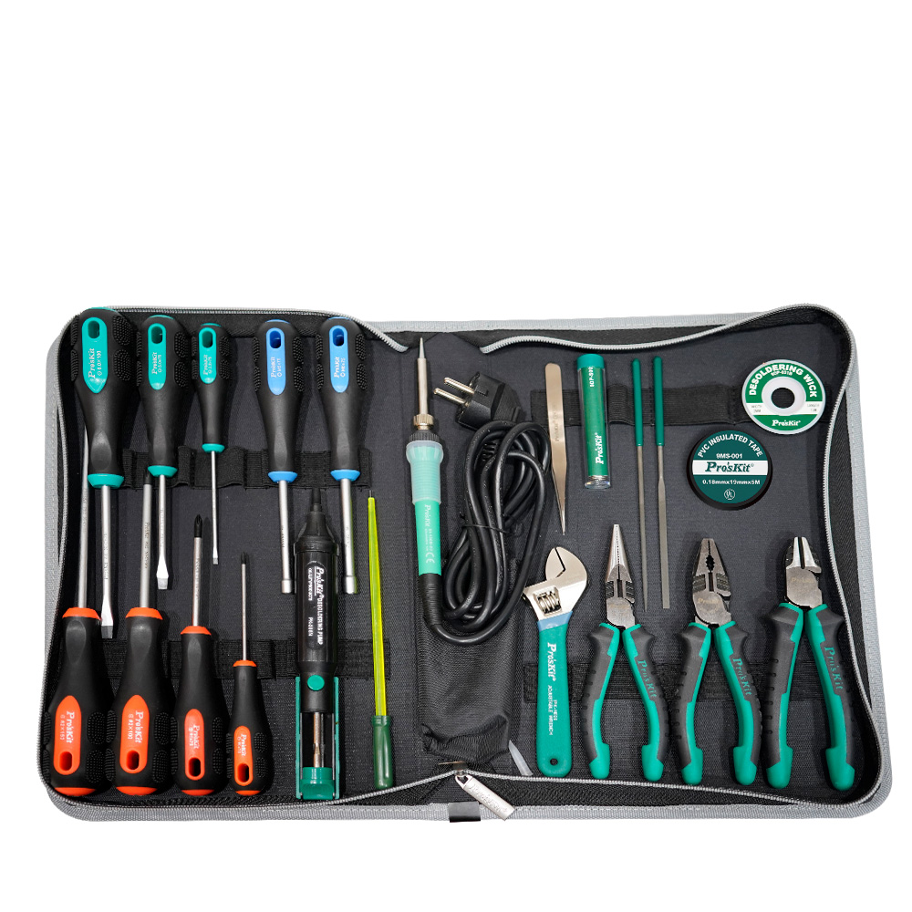 Trusa de scule pentru technician, 220V, 26 de piese, Pro'sKit