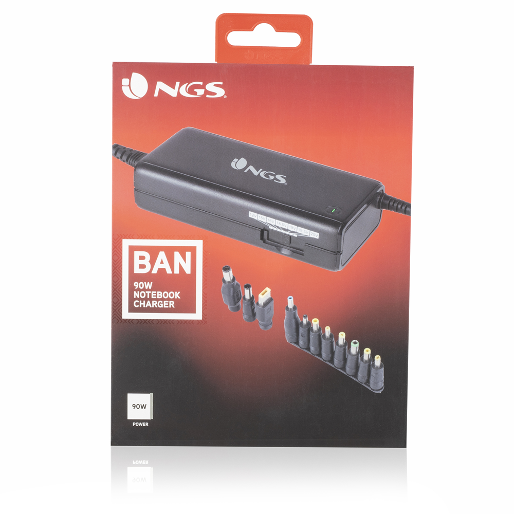Incarcator universal laptop, 90W, 11 mufe, Ban NGS
