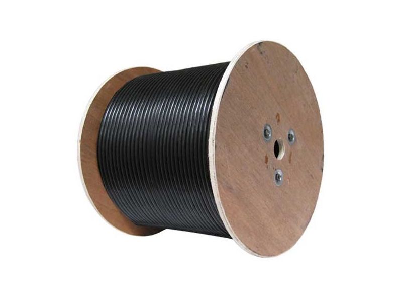 Cablu coaxial RG11, fire otel cuprat, ecranat cu folie Al, rolă 305m, Well