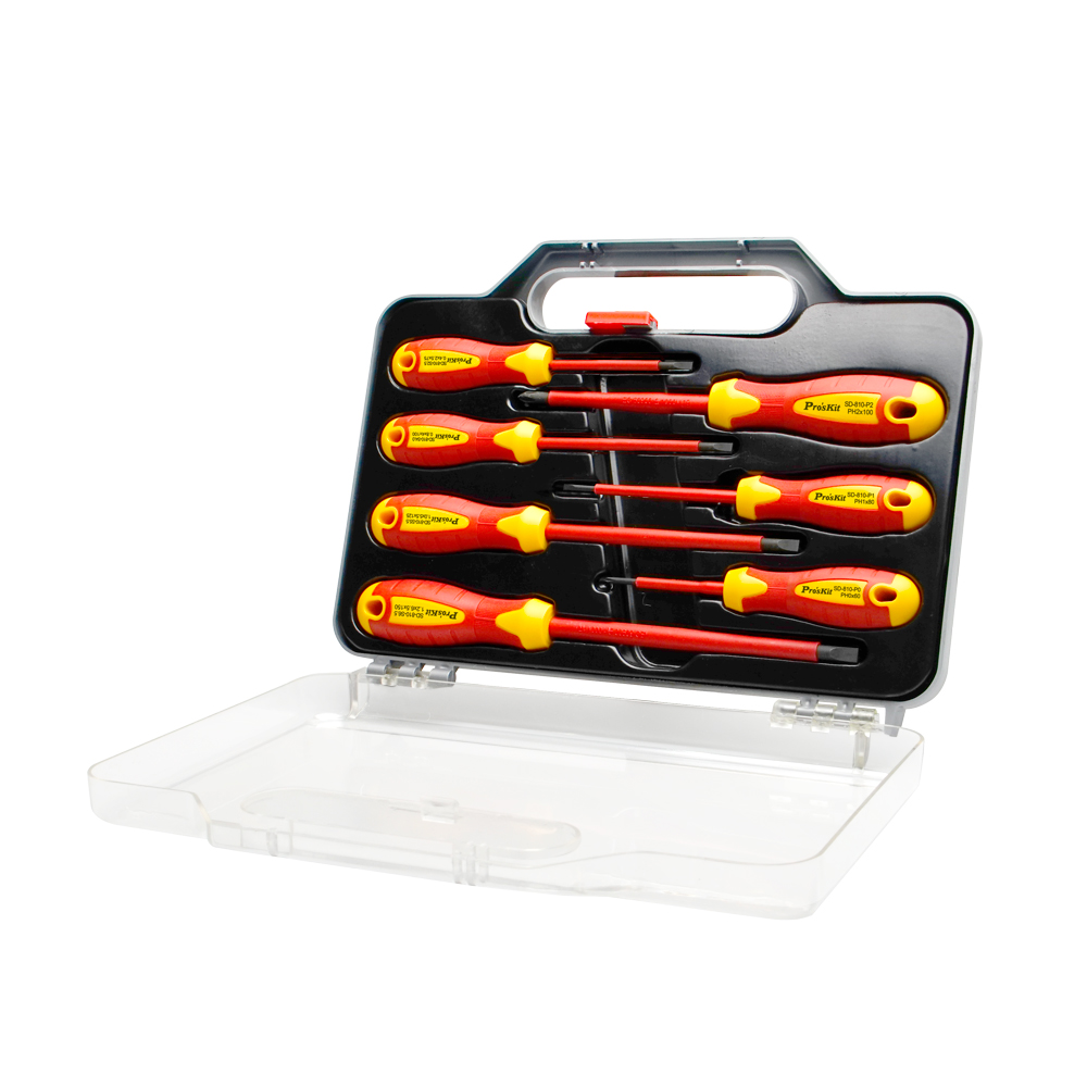 Set surubelnite VDE, 7 buc, ProsKit