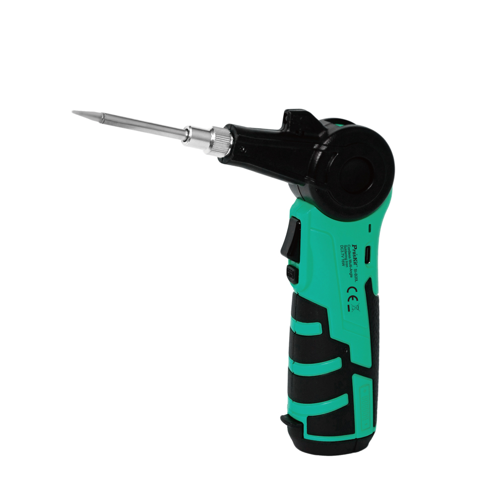 Ciocan de lipit cu cap mobil fara fir, USB-C, SI-B20L Pros'Kit