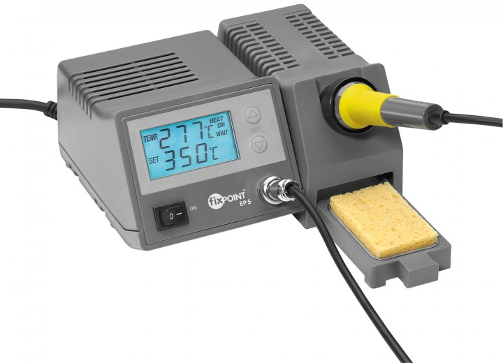 Statie de lipit digitala, temperatura reglabila 150-450 grade Fixpoint