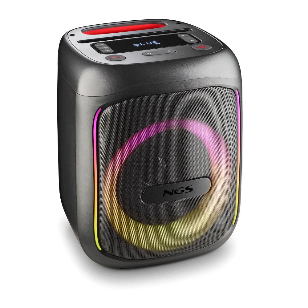 Boxă portabilă Bluetooth NGS Wild Swag Go, 80W, Aux, TWS, USB, MicroSD, negru