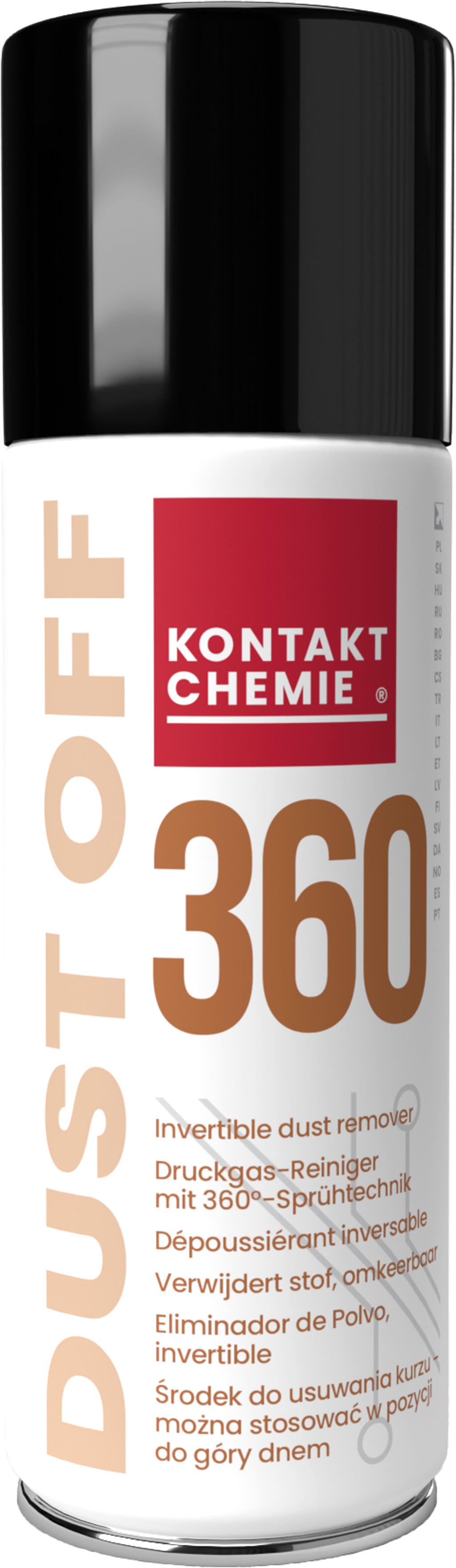 Spray aer comprimat, 200ml, Dust Off 360 Kontakt Chemie