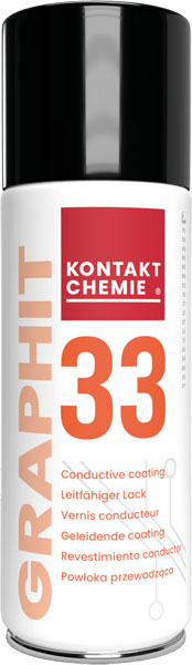 Spray acoperire electroconductoare, 200ml, GRAPHIT 33 Kontakt Chemie