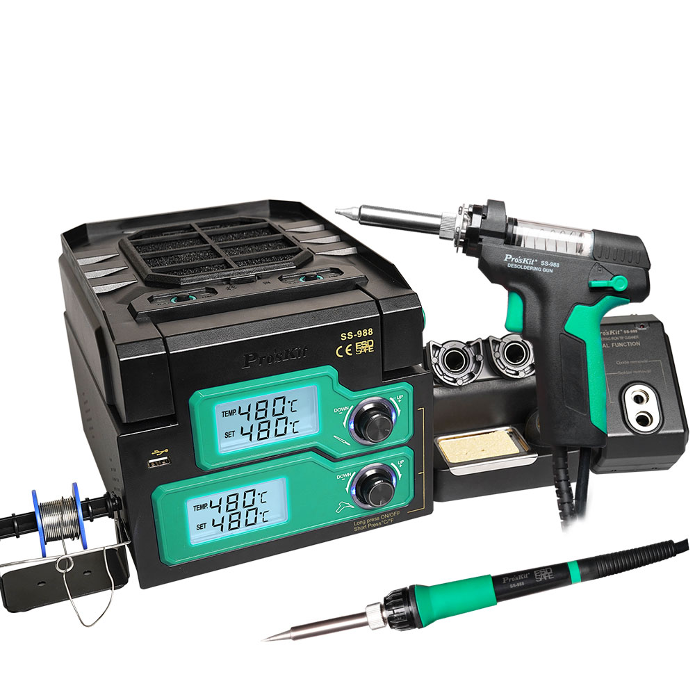 Stație de lipit / dezlipit multifunctionala 6in1, Pro'sKit