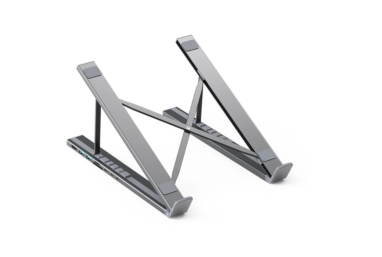 Stand laptop și HUB USB-C Choetech M48, docking station