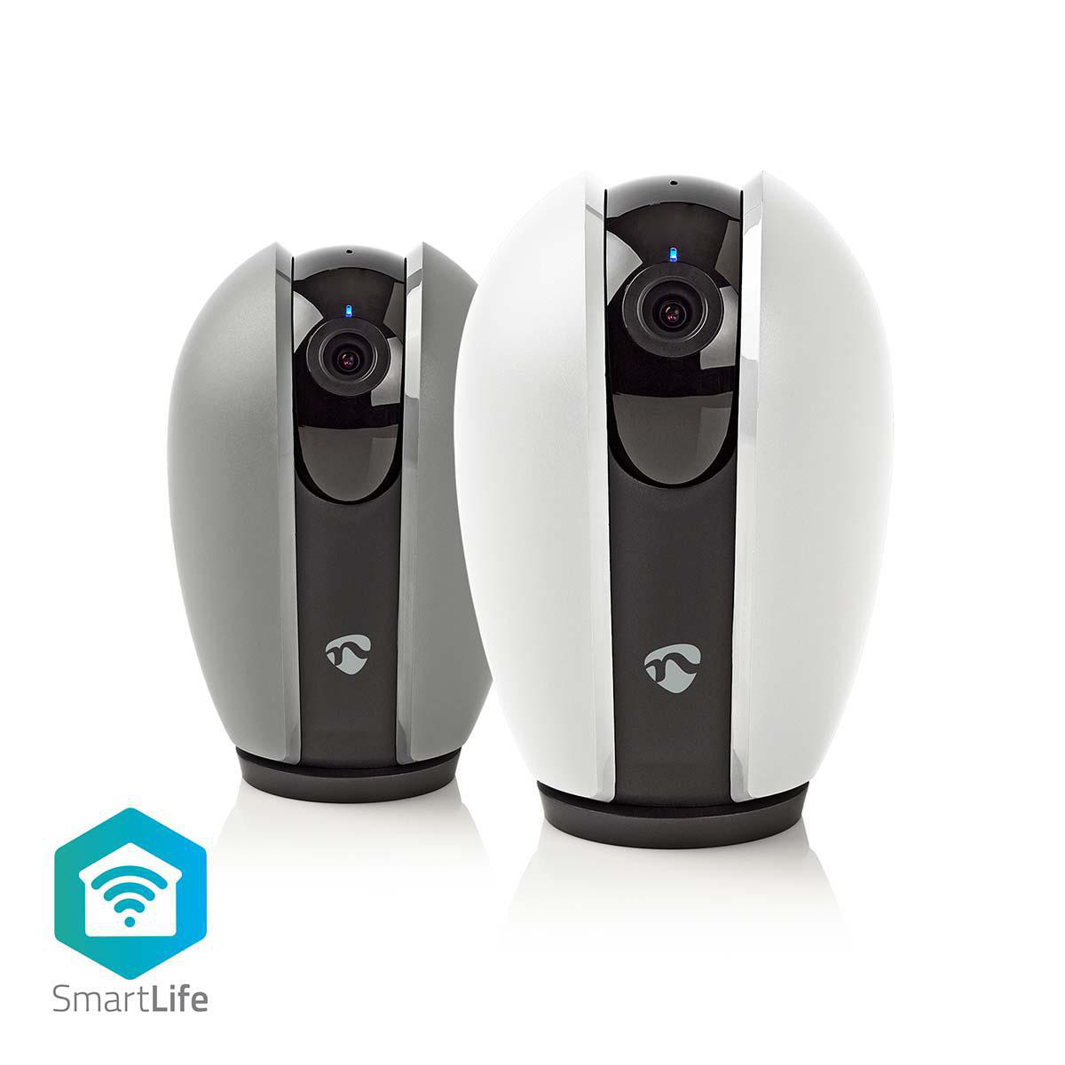 Cameră Smart WiFi IP HD 720p cu funcție de rotire/inclinare, Nedis