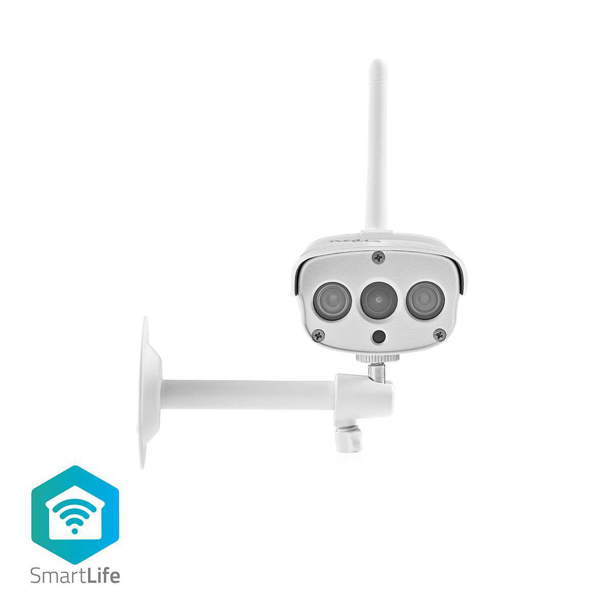 Cameră IP Smart pentru exterior Nedis, Full HD 1080p, IP67, WIFICO030GWT